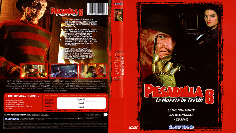 Pesadilla en La Calle del Infierno 6 La Muerte de Freddy 1991